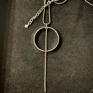 LAST CHANCE Jenny Bird (JB) Rhine Necklace Silver Geometric Pendant Necklace